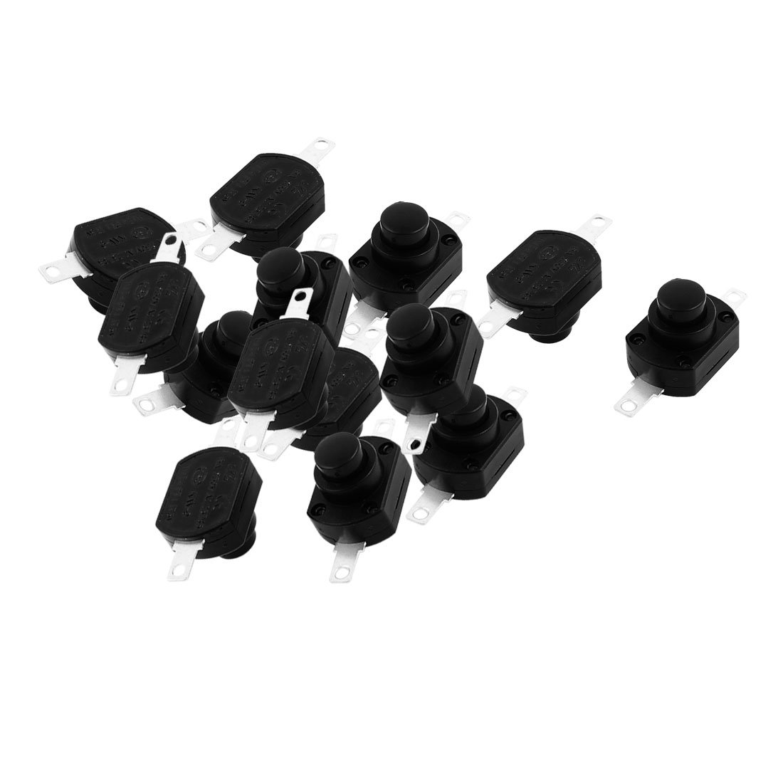 ⭐️かな⭐️ Aexit 14 Pcs Industrial Switches 250VAC 6A SPST Latching
